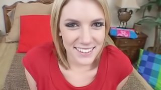 Riley's Rock blows and gets stunningly fucked and facialed